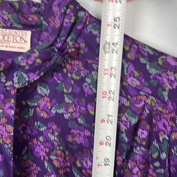 Vintage Pendleton women’s floral button front blouse size 12 - Picture 7 of 8